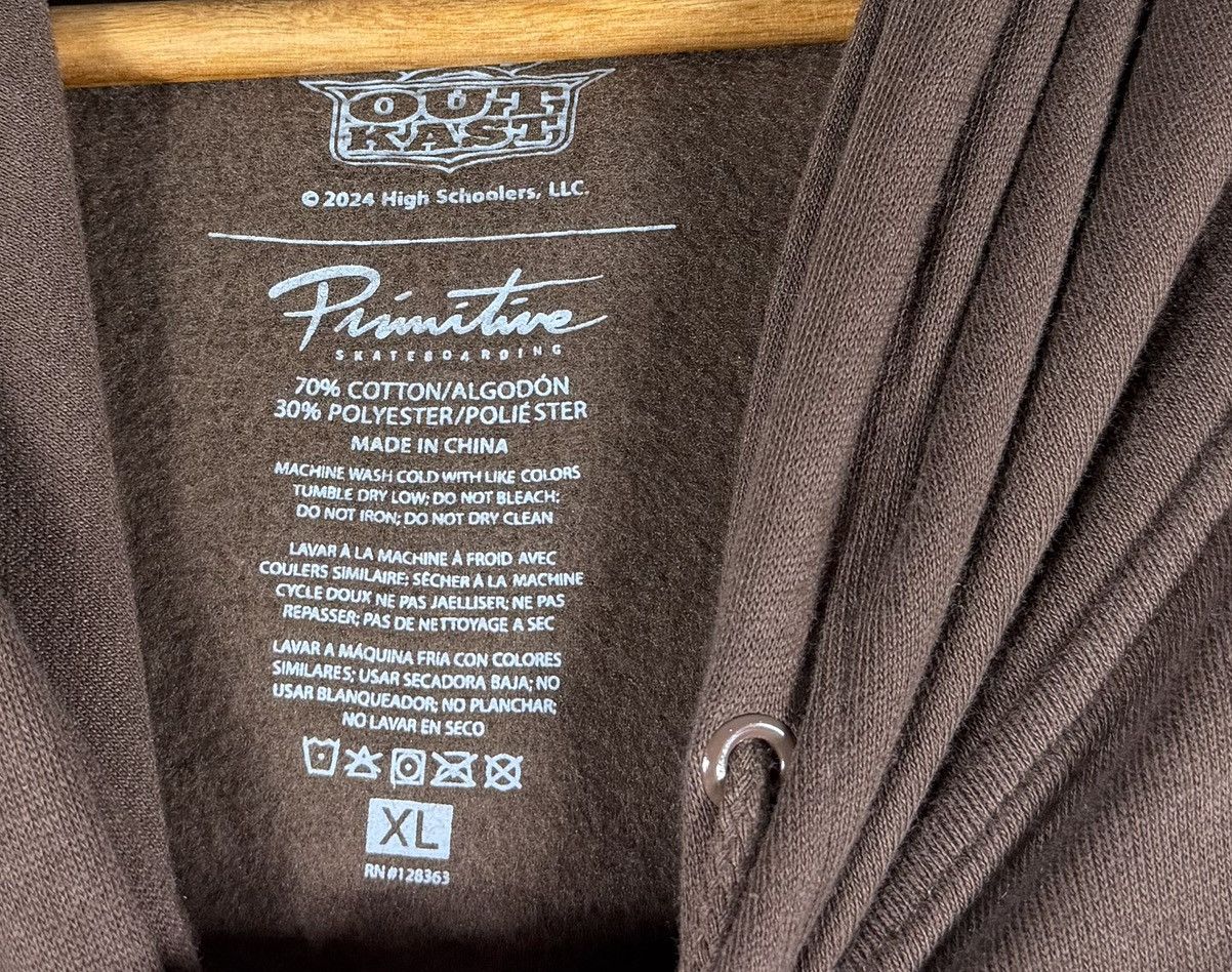 Primitive Primitive x OutKast “Loud As Ever / ATLiens” Hoodie Brown XL Size US XL / EU 56 / 4 - 3 Thumbnail