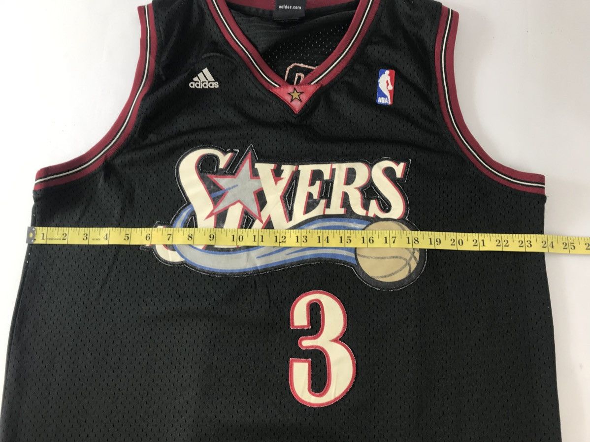 Adidas Adidas Allen Lverson Philadelphia 76er Sixer Tank Top Jersey Size US XL / EU 56 / 4 - 10 Thumbnail