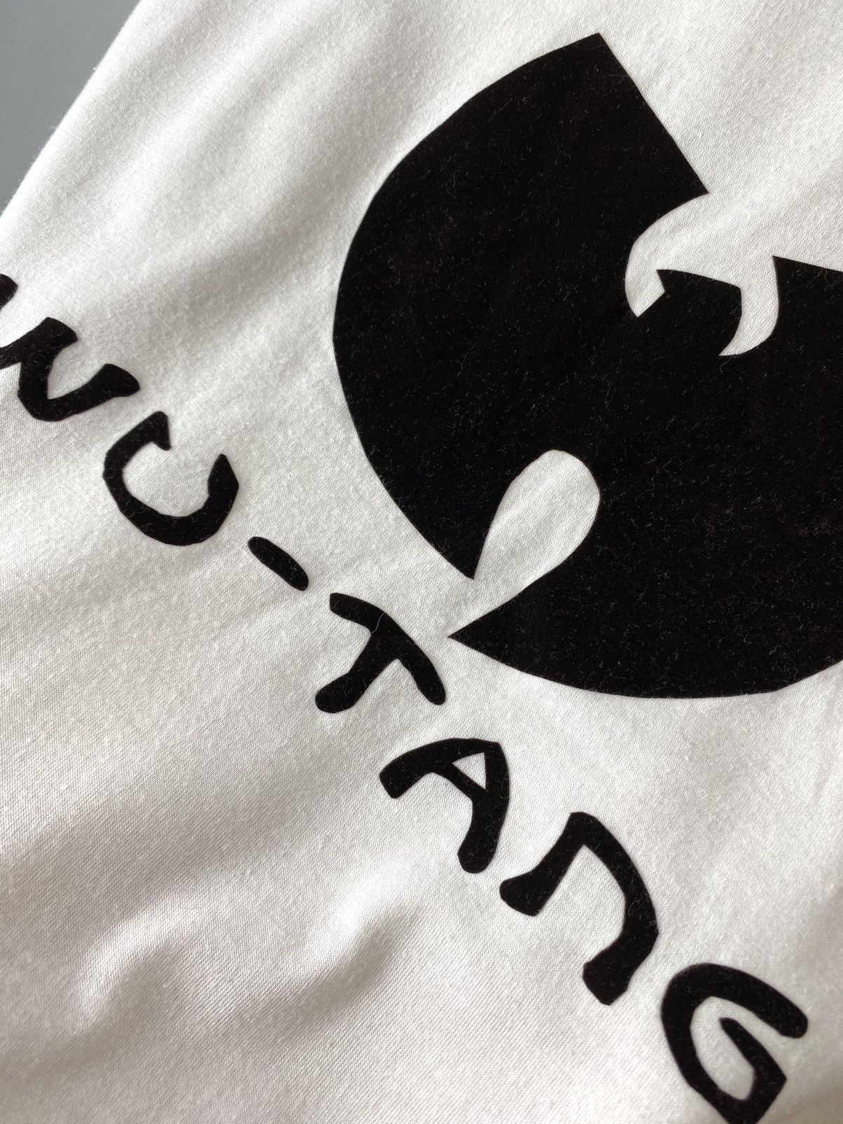 Rap Tees Wu Tang Clan T Shirt Velour Logo Y2K Rap Hip Hop Size US L / EU 52-54 / 3 - 4 Thumbnail