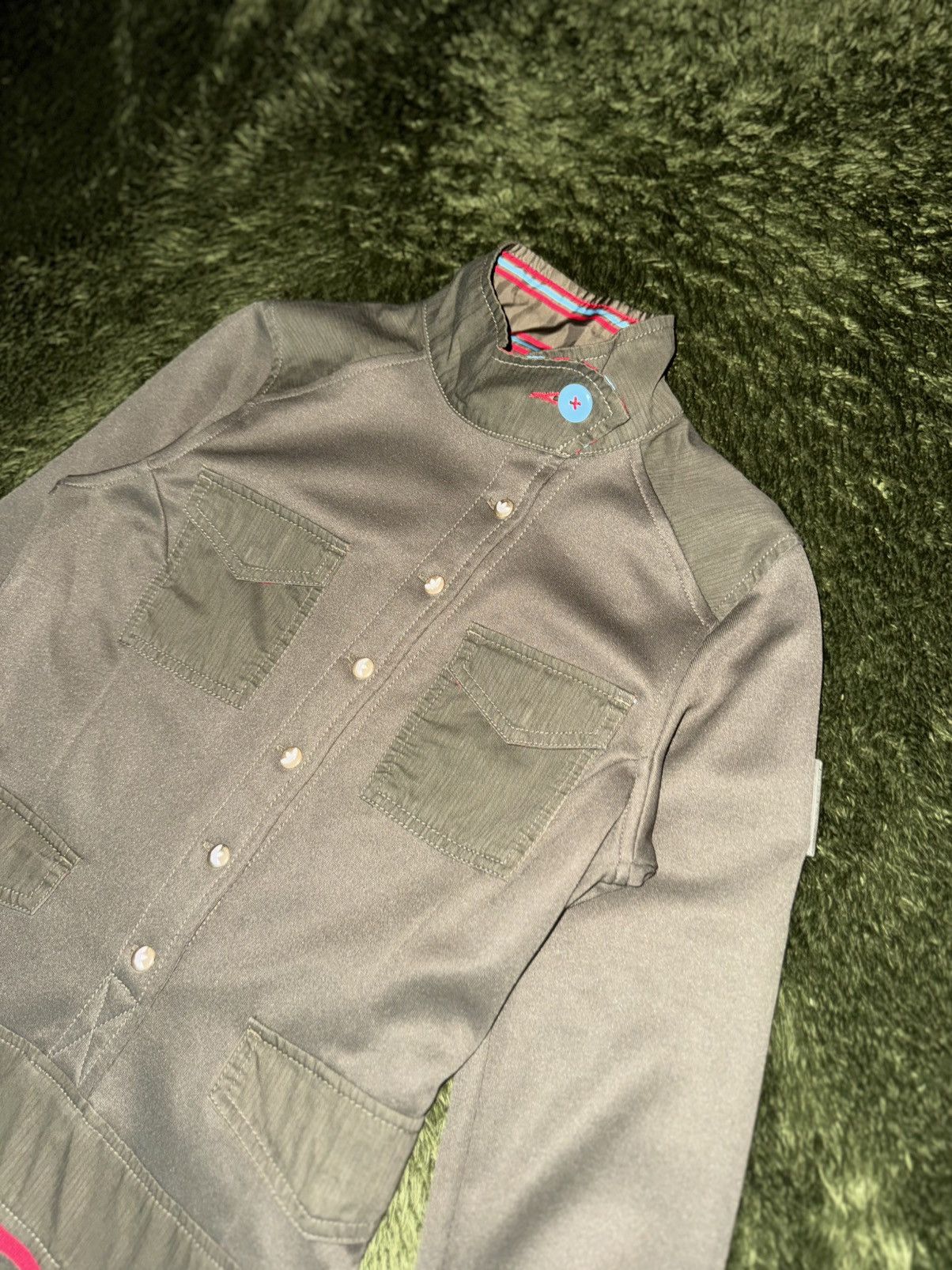 Adidas [85] 00s Adidas Originals Patchwork Military Jersey Dress Size S / US 4 / IT 40 - 2 Thumbnail