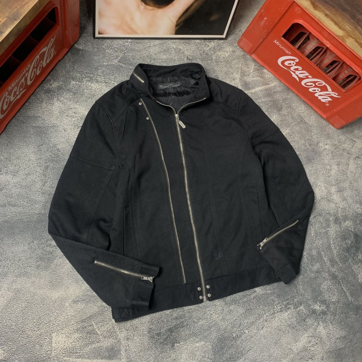 Japanese Brand Bareback Realdness Punk Jacket Size US L / EU 52-54 / 3 - 1 Thumbnail