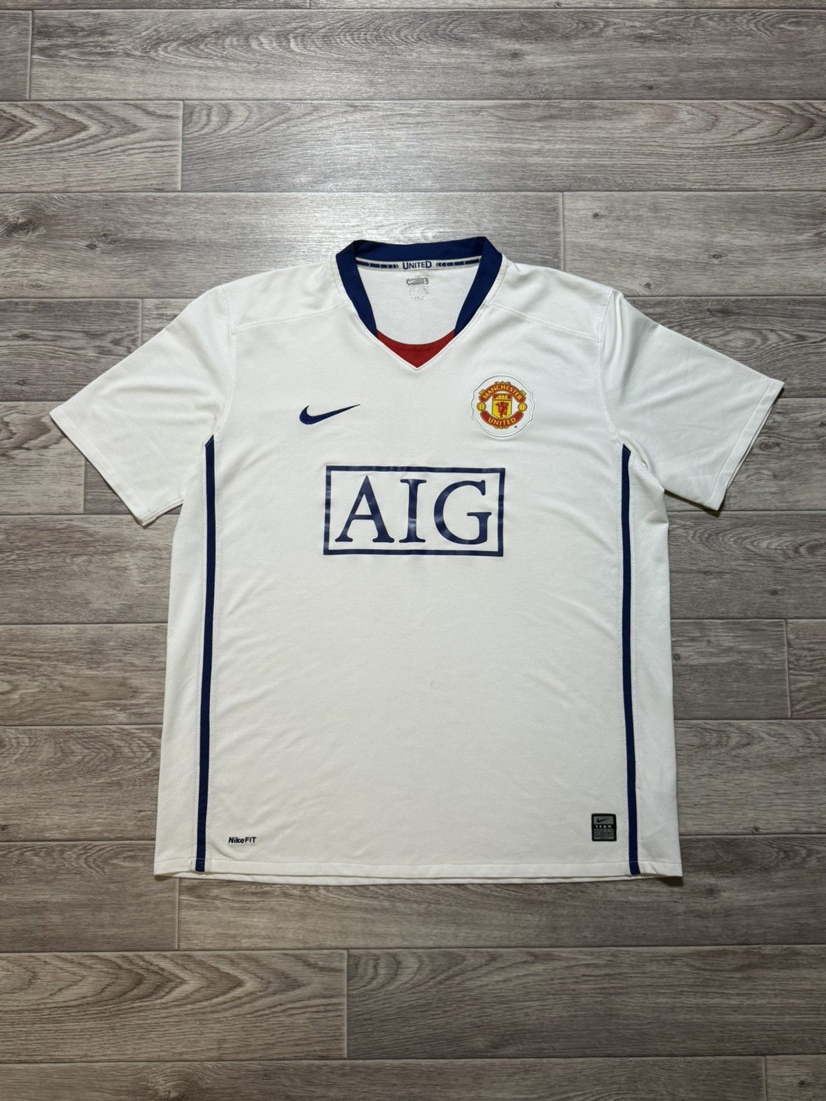 Vintage Vintage jersey Manchester United 08-10 Size US L / EU 52-54 / 3 - 1 Thumbnail