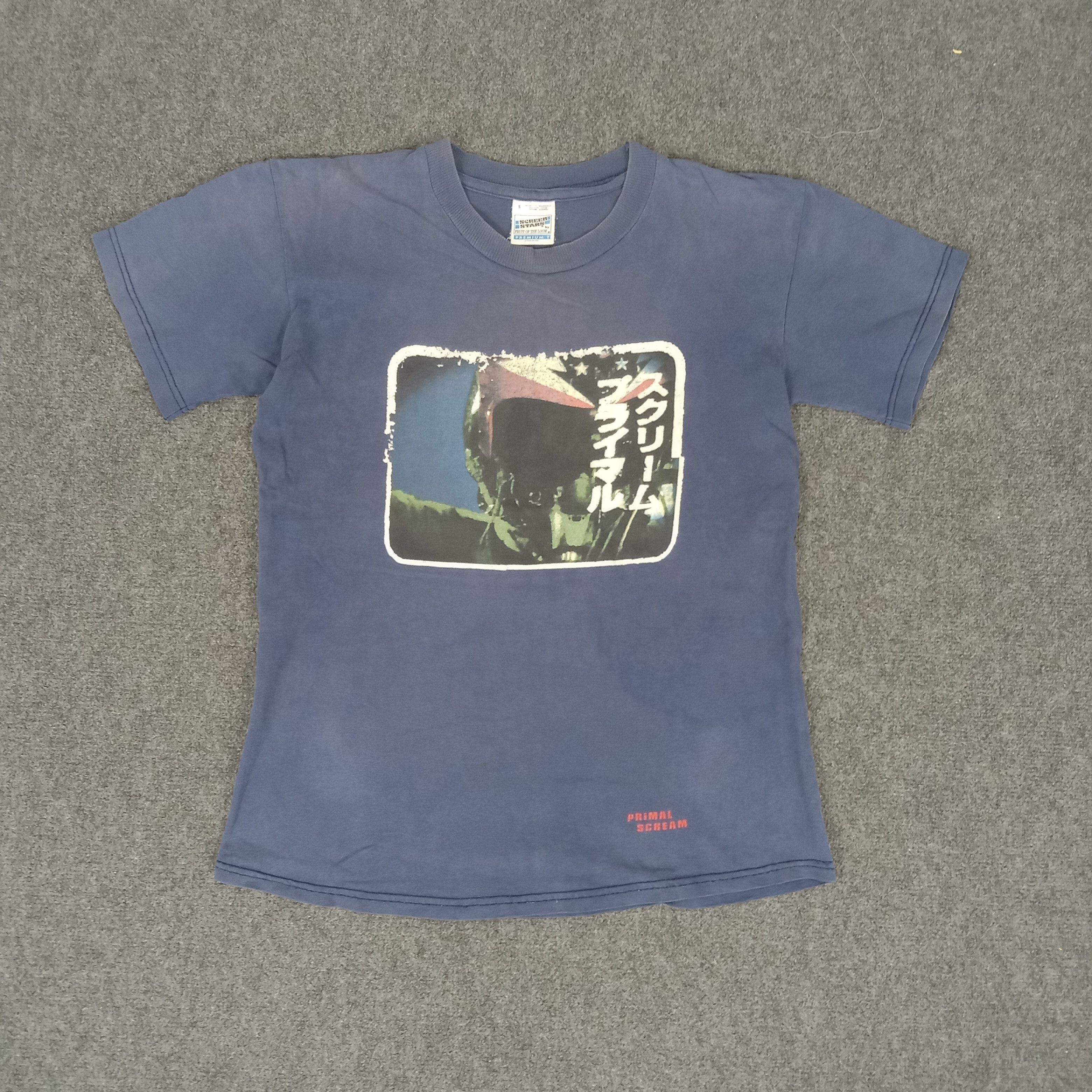 Primal Scream Britpop Rock Band Tshirt