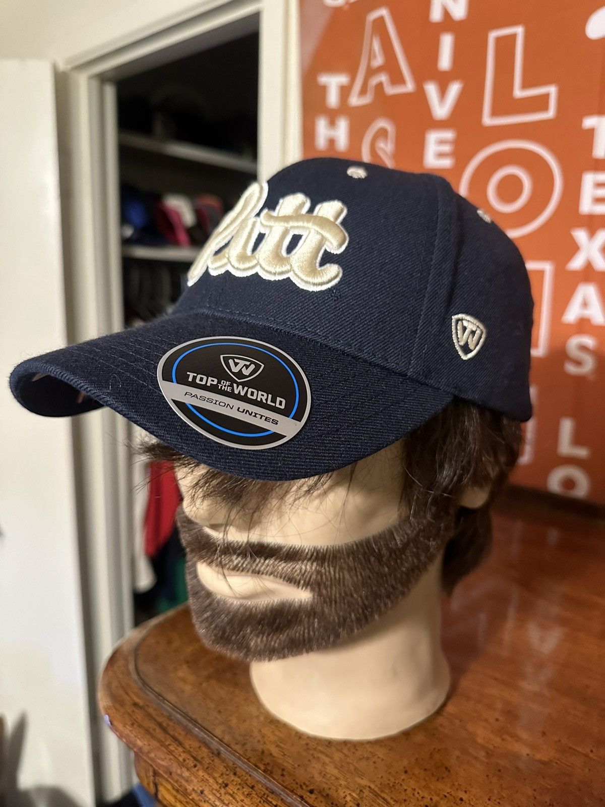 NCAA × Vintage Vintage NCAA University of Pittsburgh panthers hat Size ONE SIZE - 6 Thumbnail