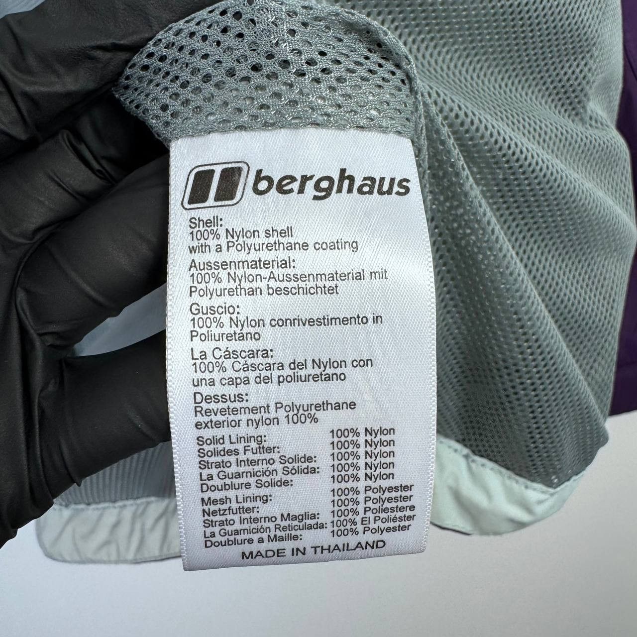 Berghaus Berghaus Womens Waterproof Jacket Purple Outdoor Size M Size M / US 6-8 / IT 42-44 - 7 Thumbnail