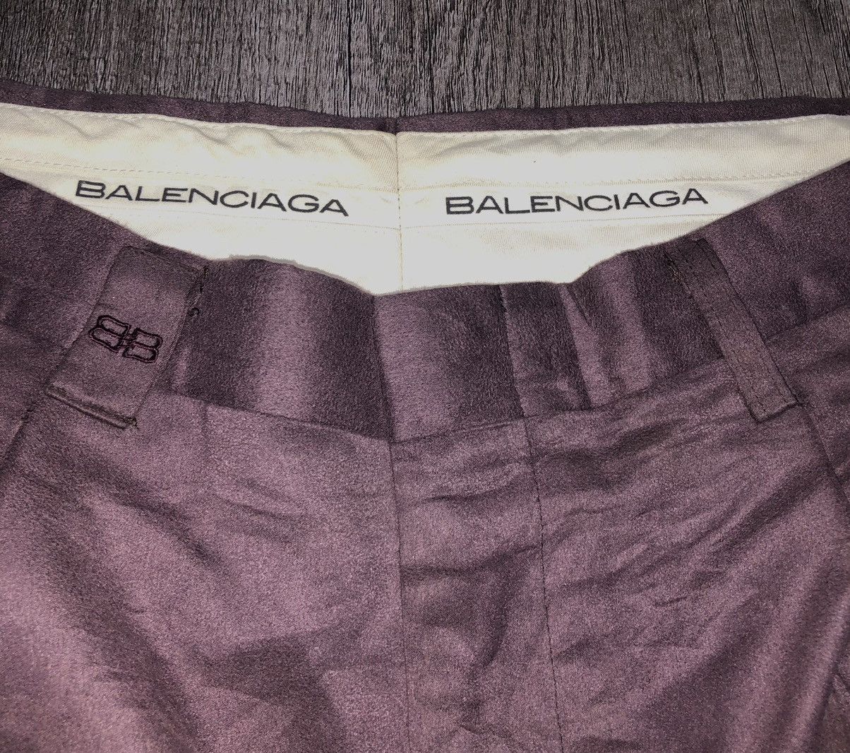 Balenciaga Vintage Balenciaga E300 875-013 Smart Casual Pant Size US 32 / EU 48 - 11 Thumbnail