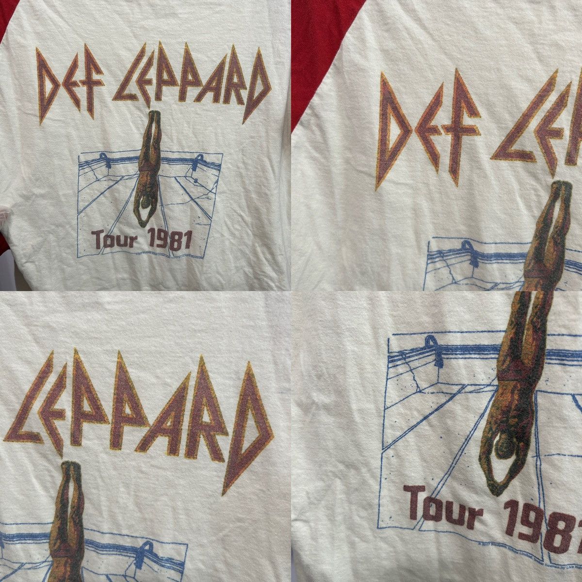 Def Leppard Def Leppard Retro Graphic Band Tshirt Size XL - "Margarito" Size XL / US 12-14 / IT 48-50 - 20 Thumbnail