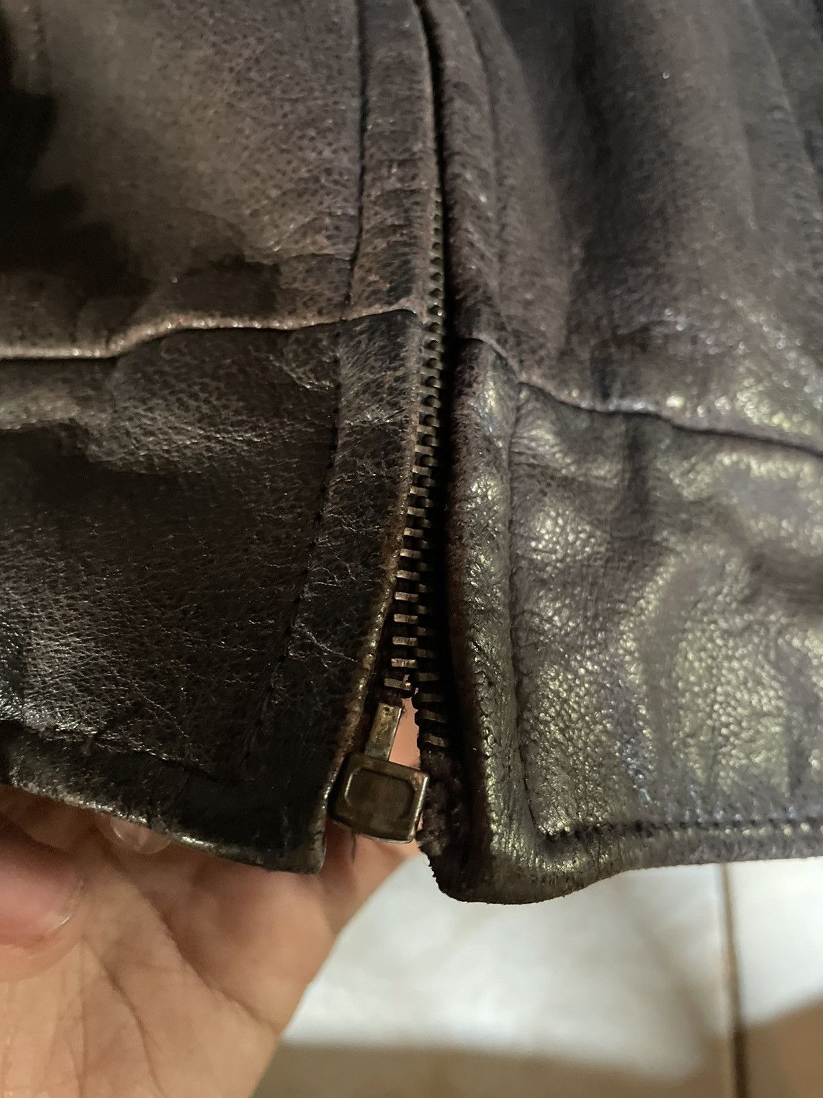 Vintage Vintage Leather Jacket Size US M / EU 48-50 / 2 - 6 Thumbnail