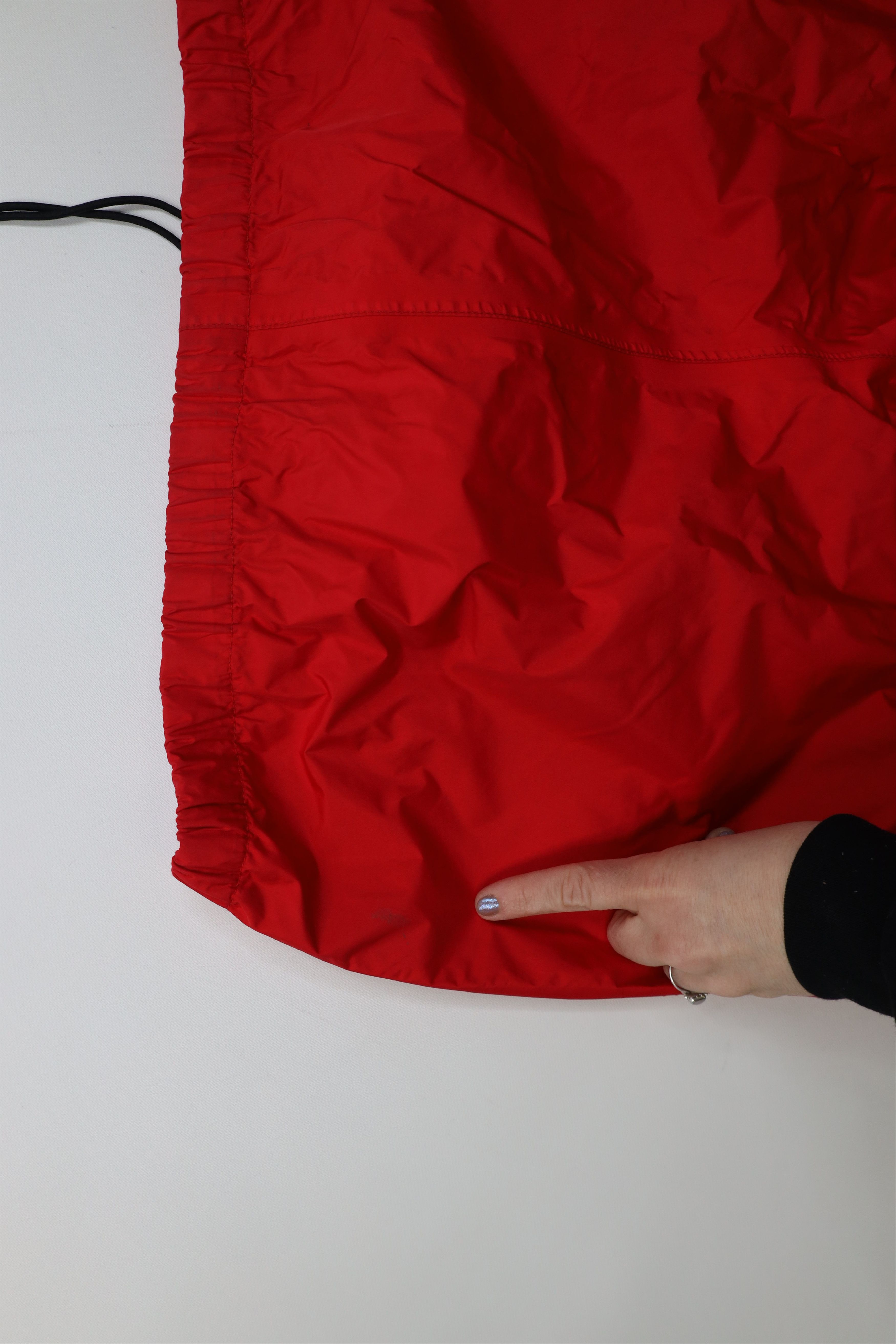 Lands' End Vintage 90s Lands End Waterproof Rain Joggers Pants Red Size US 36 / EU 52 - 15 Thumbnail