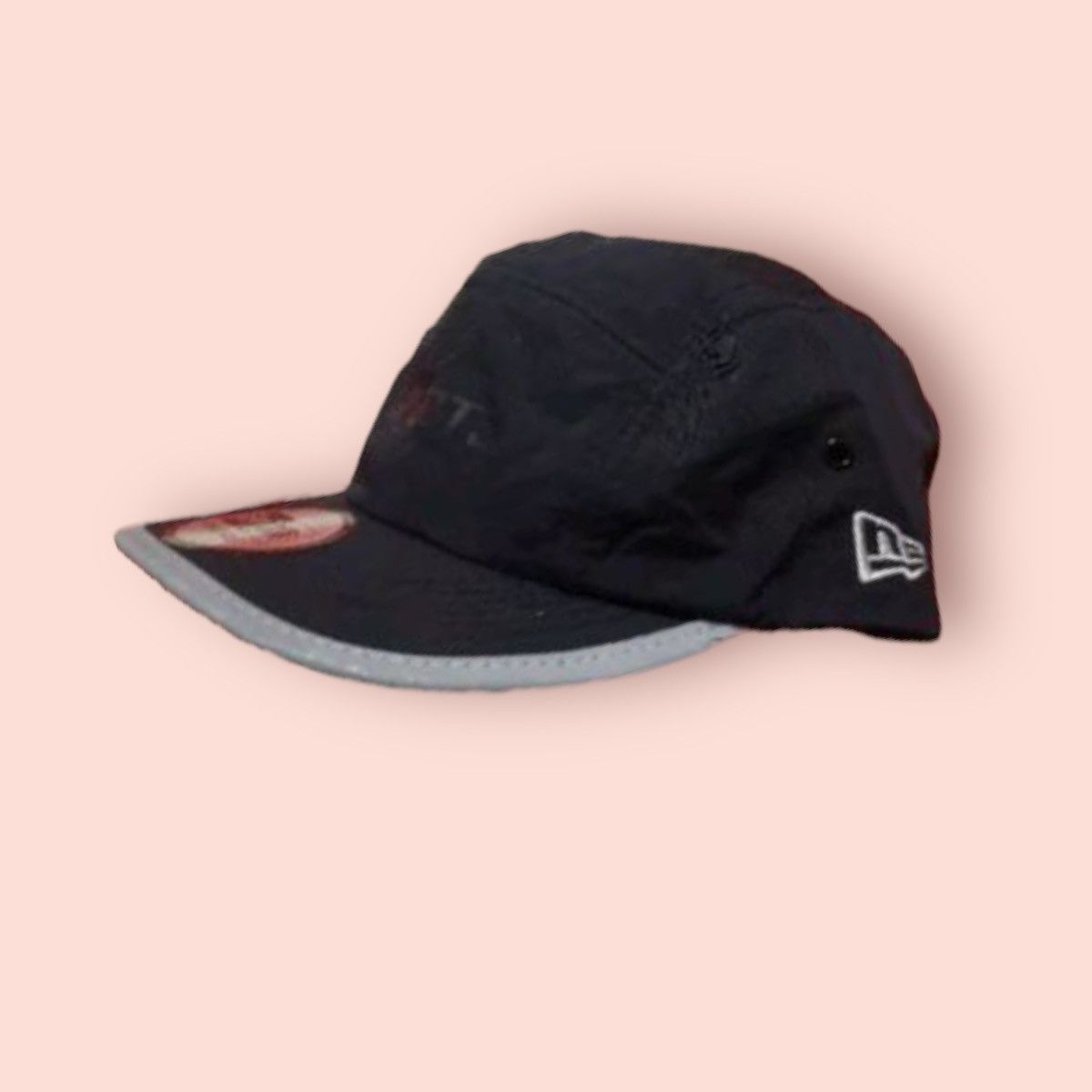 Japanese Brand RARE NEW ERA SPORTS SMALL LOGO NYLON STRAPBACK CAP Size ONE SIZE - 2 Thumbnail