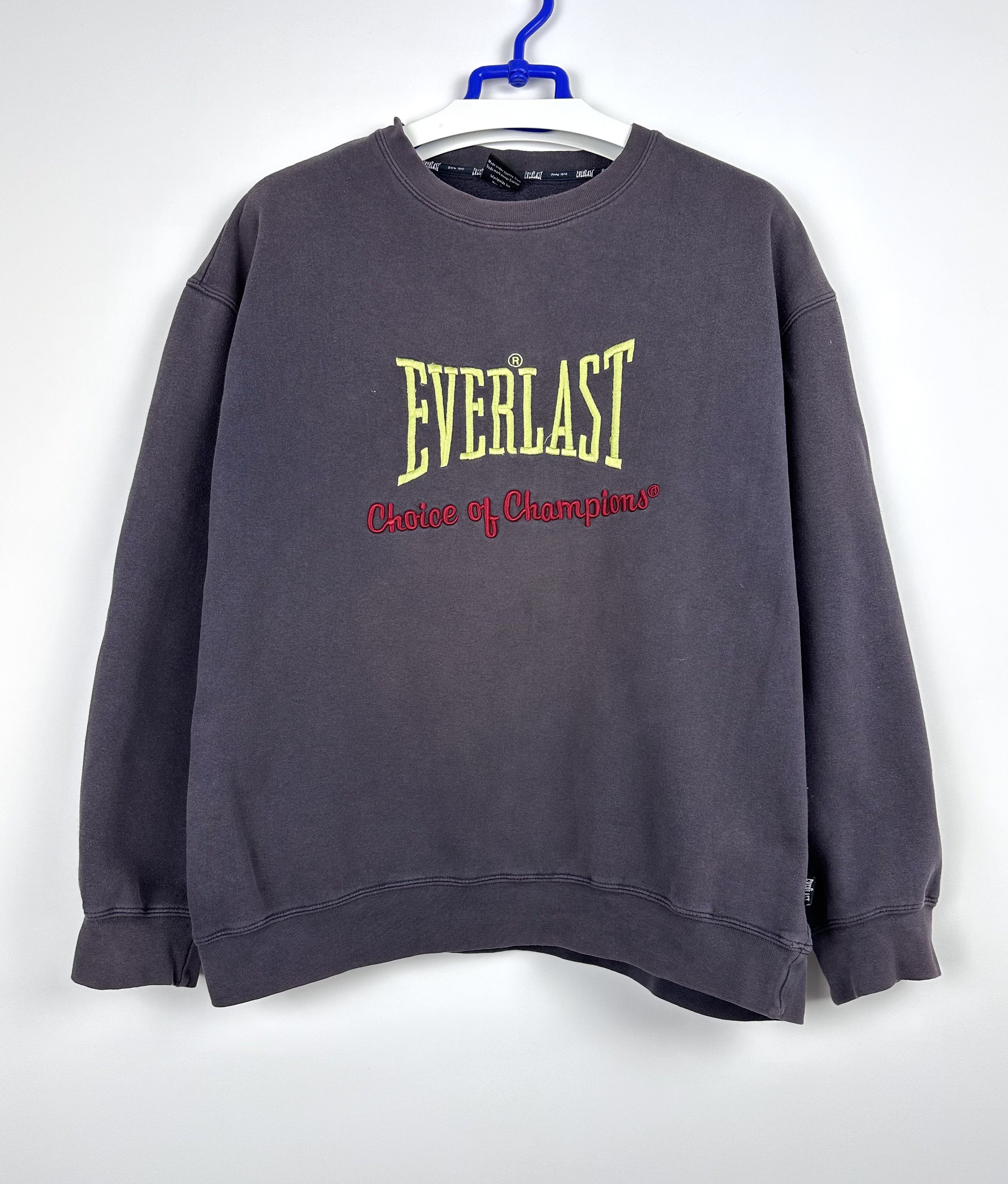 Everlast Everlast vintage boxy crewneck retro sweatshirt Size US M / EU 48-50 / 2 - 1 Thumbnail
