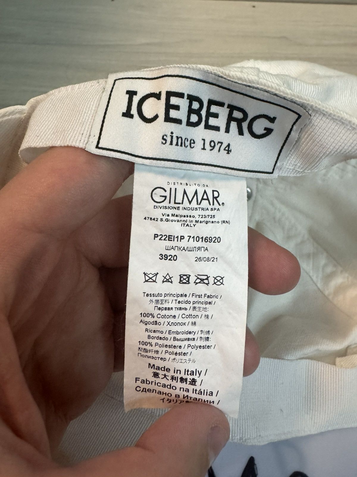 Iceberg Iceberg vintage cap hat Size ONE SIZE - 7 Thumbnail