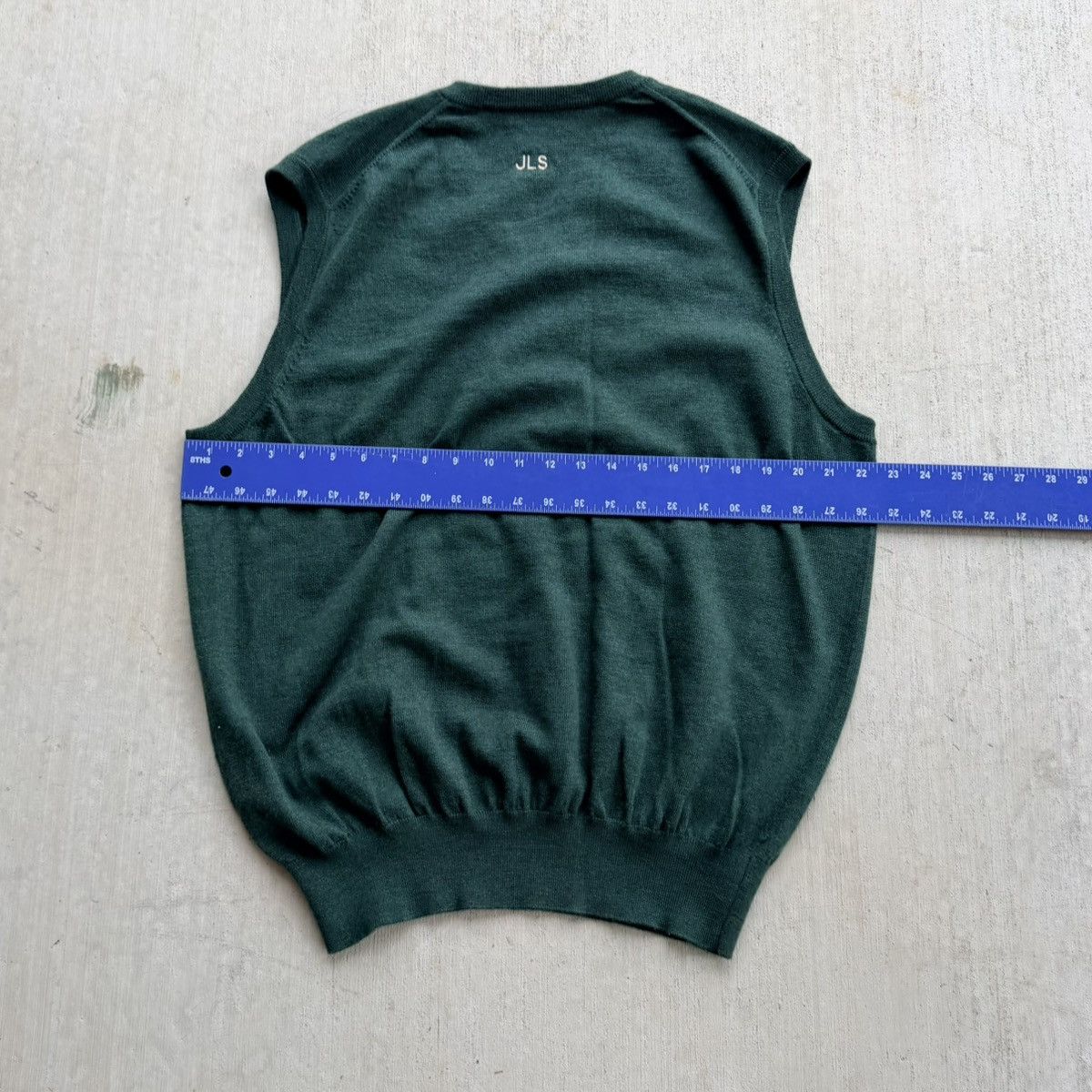 Peter Millar Peter Millar 100% Merino Wool Sweater Vest Men Large Green Size US L / EU 52-54 / 3 - 5 Thumbnail