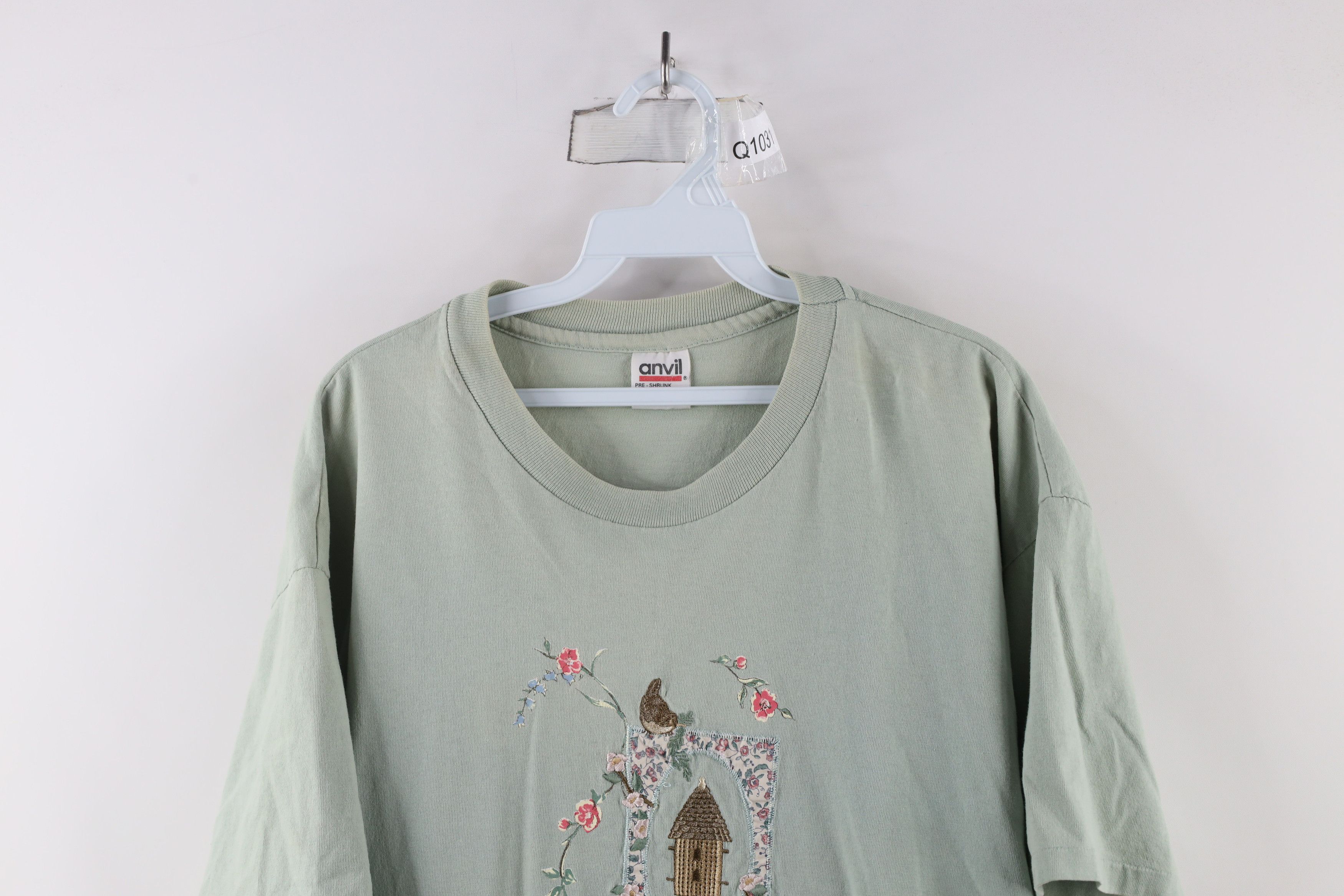Vintage Vintage 90s Country Primitive Flower Bird T-Shirt Mint USA Size XL / US 12-14 / IT 48-50 - 2 Thumbnail