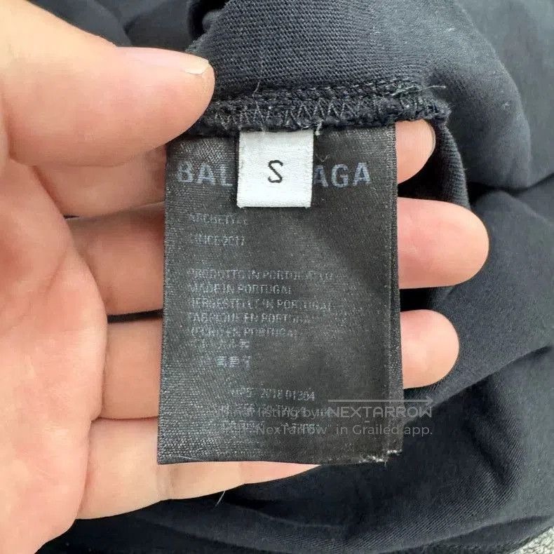 Balenciaga Balenciaga Letter Print Short Sleeve T. Size US S / EU 44-46 / 1 - 4 Thumbnail