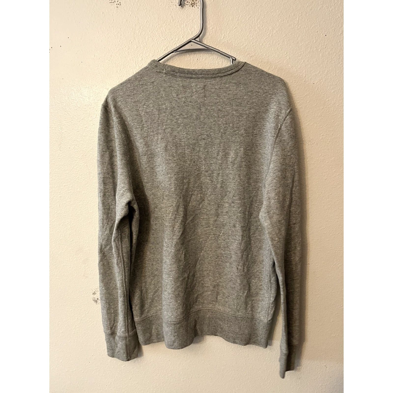 Gap Gap Sweater Men Size Medium Gray Cotton Crew Neck Casual Pullover Sweatshirt Swing Logo All Seasons Mains Decade: Not Applicable? Size US M / EU 48-50 / 2 - 3 Thumbnail