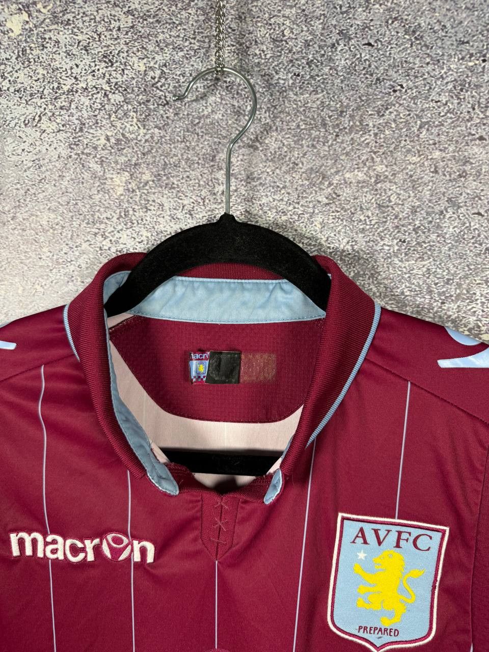 Macron × Vintage Vintage Aston Villa 2014/15 Macron Soccer Jersey Blokcore Size US M / EU 48-50 / 2 - 6 Thumbnail