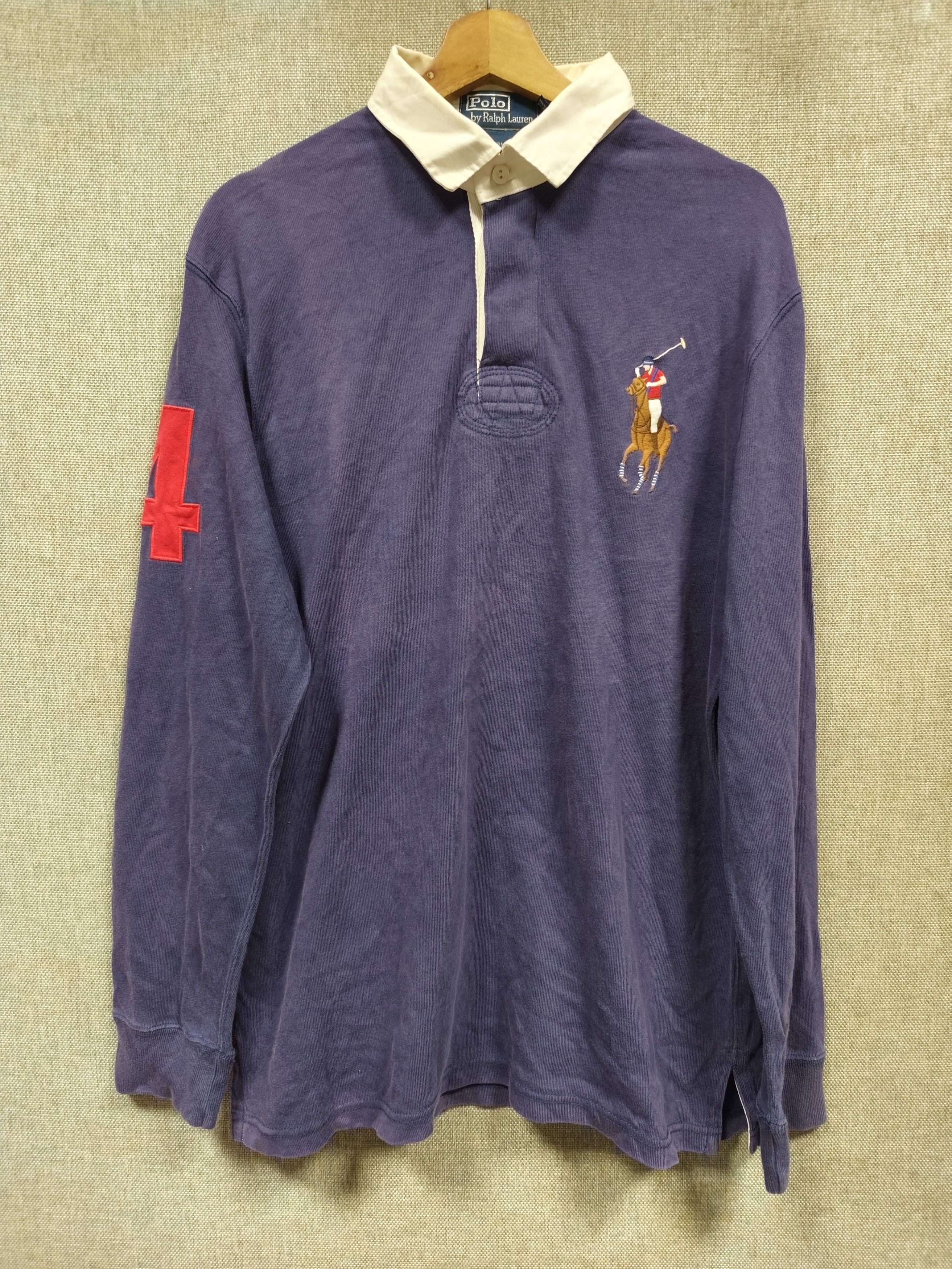 Polo Ralph Lauren vintage rugby shirt polo ralph lauren Size US M / EU 48-50 / 2 - 1 Thumbnail