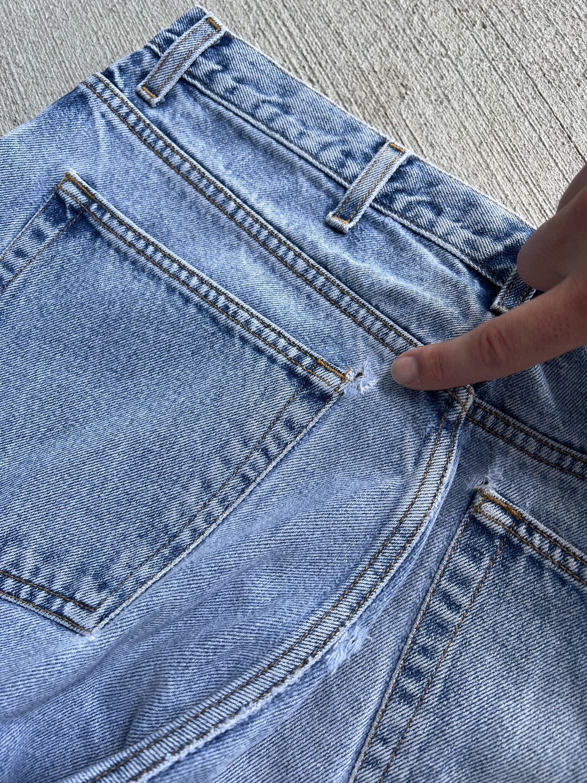 Chaps Ralph Lauren × Vintage Vintage Chaps RL Straight Fit Denim Jeans 36x34 Size US 36 / EU 52 - 10 Thumbnail