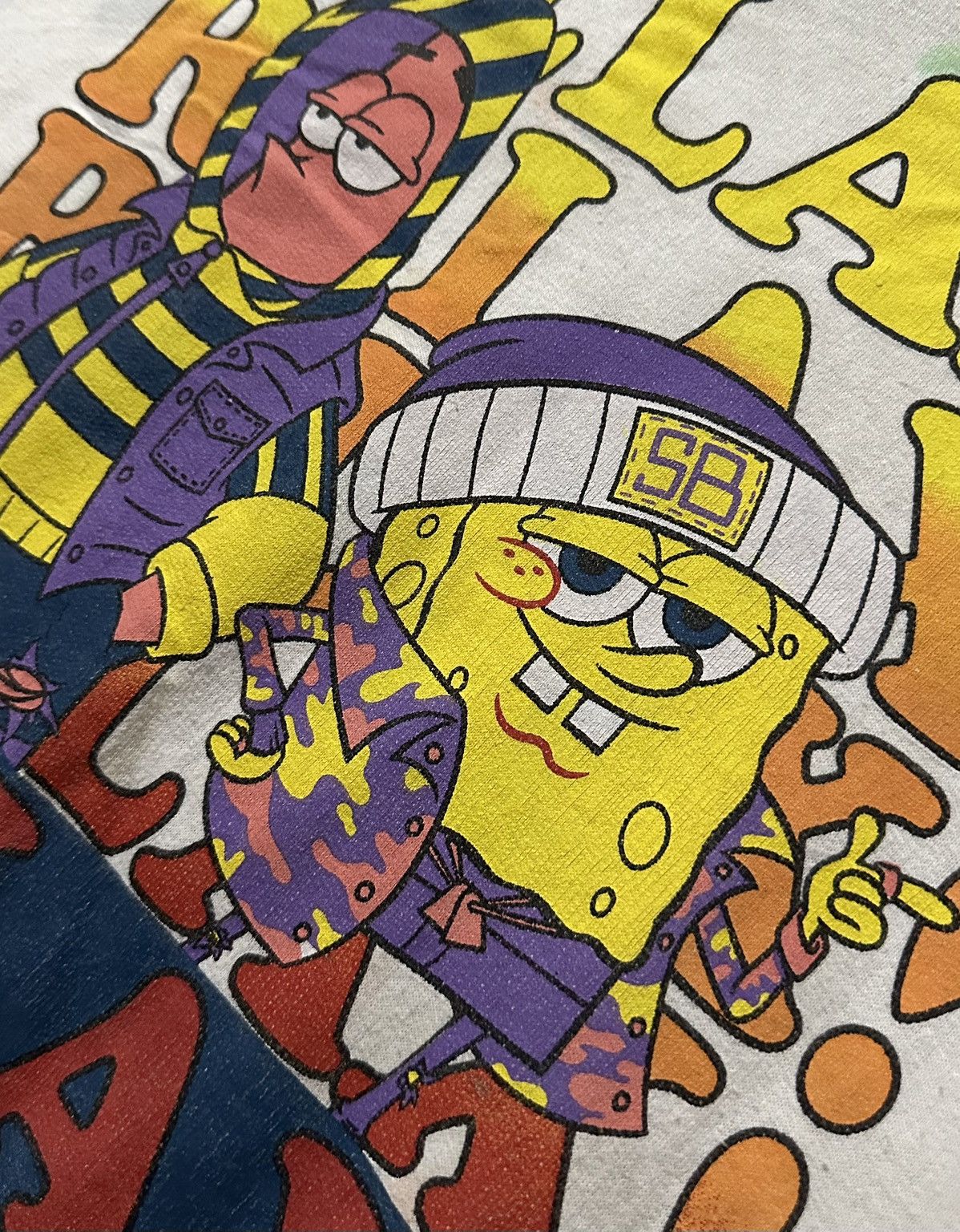 Nickelodeon SpongeBob Squarepants Relax! Tie-Dye Hoodie Size US L / EU 52-54 / 3 - 7 Thumbnail
