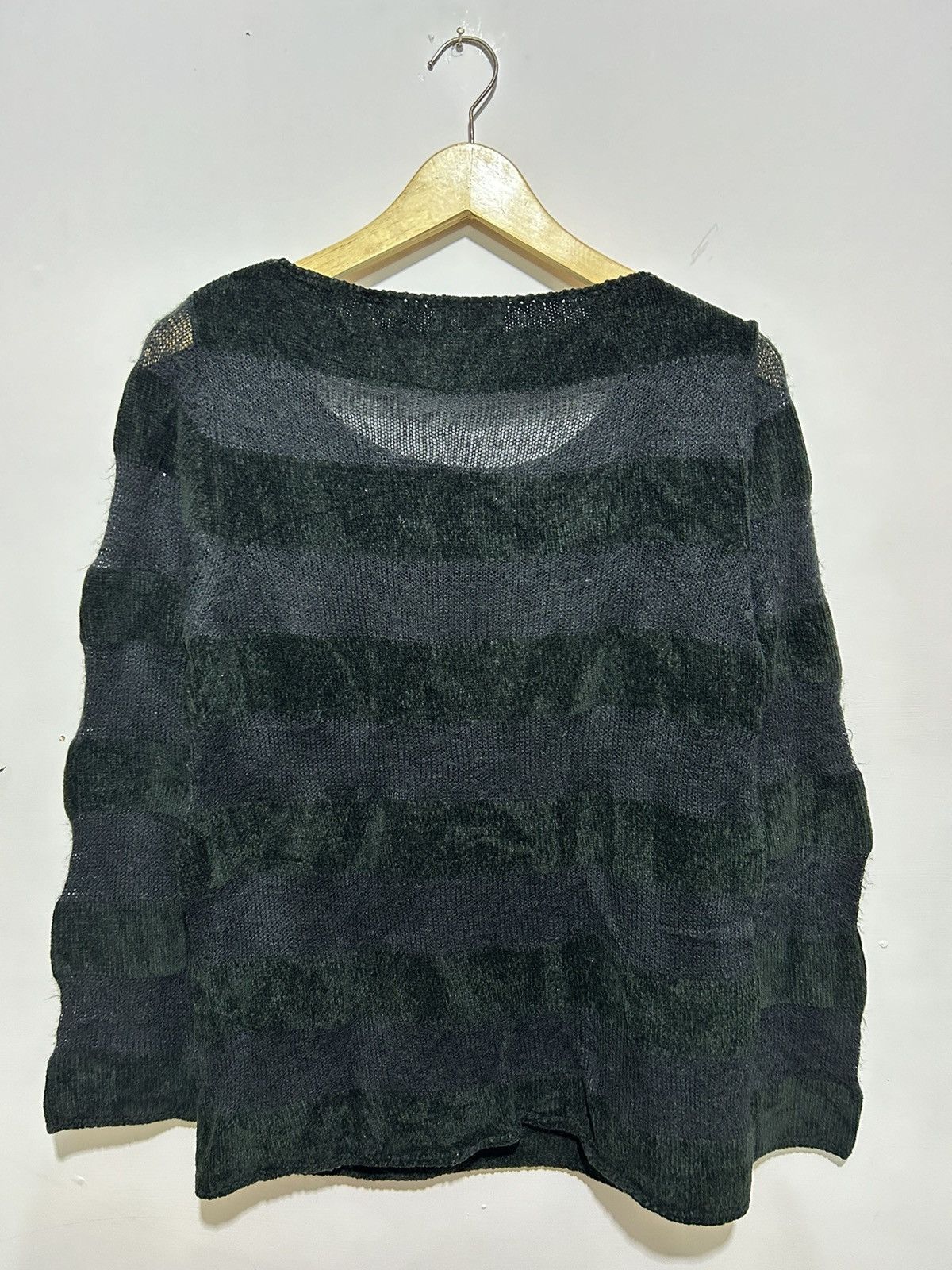 💸BINDINGOFFER💸Foravi fuzzy mohair knit kurt cobain style