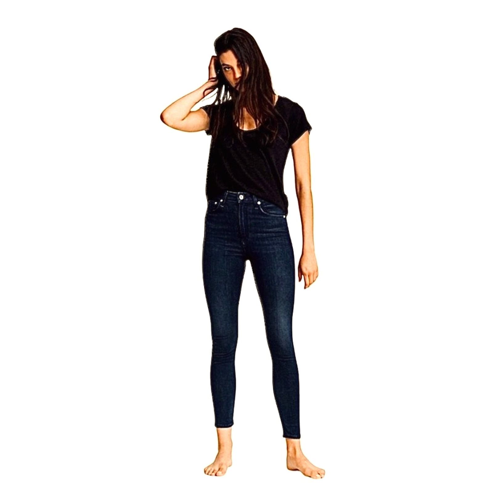 Rag & Bone Rag & Bone Navy Blue Jeans | Size 26 Size 26" / US 2 / IT 38 - 6 Thumbnail