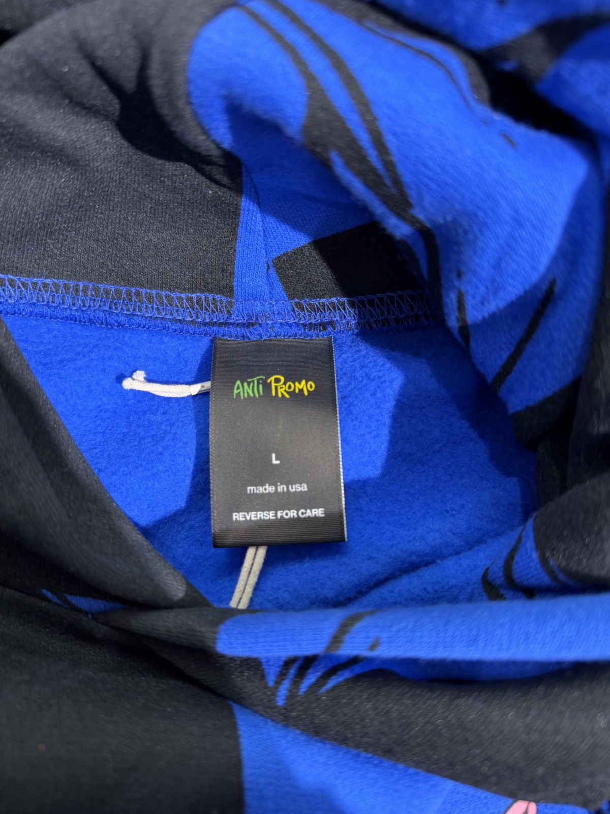 Matty Boy Matty boy Anti Promo 99 EYES Hoodies ‘Black/Blue’ Size US L / EU 52-54 / 3 - 7 Thumbnail