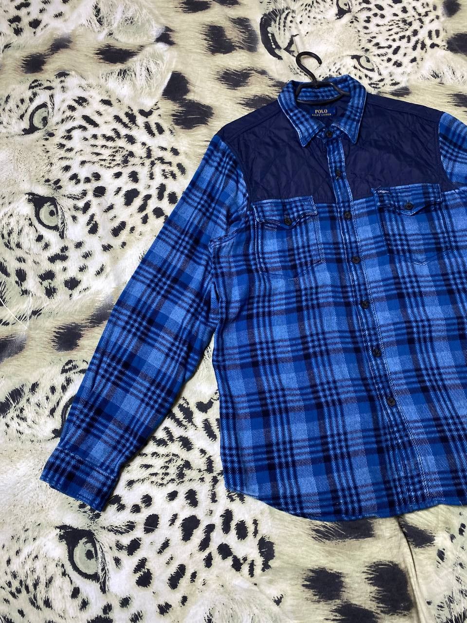 Polo Ralph Lauren × Vintage Polo Ralph Lauren Plaid Button Up Long Sleeve Size US L / EU 52-54 / 3 - 9 Thumbnail