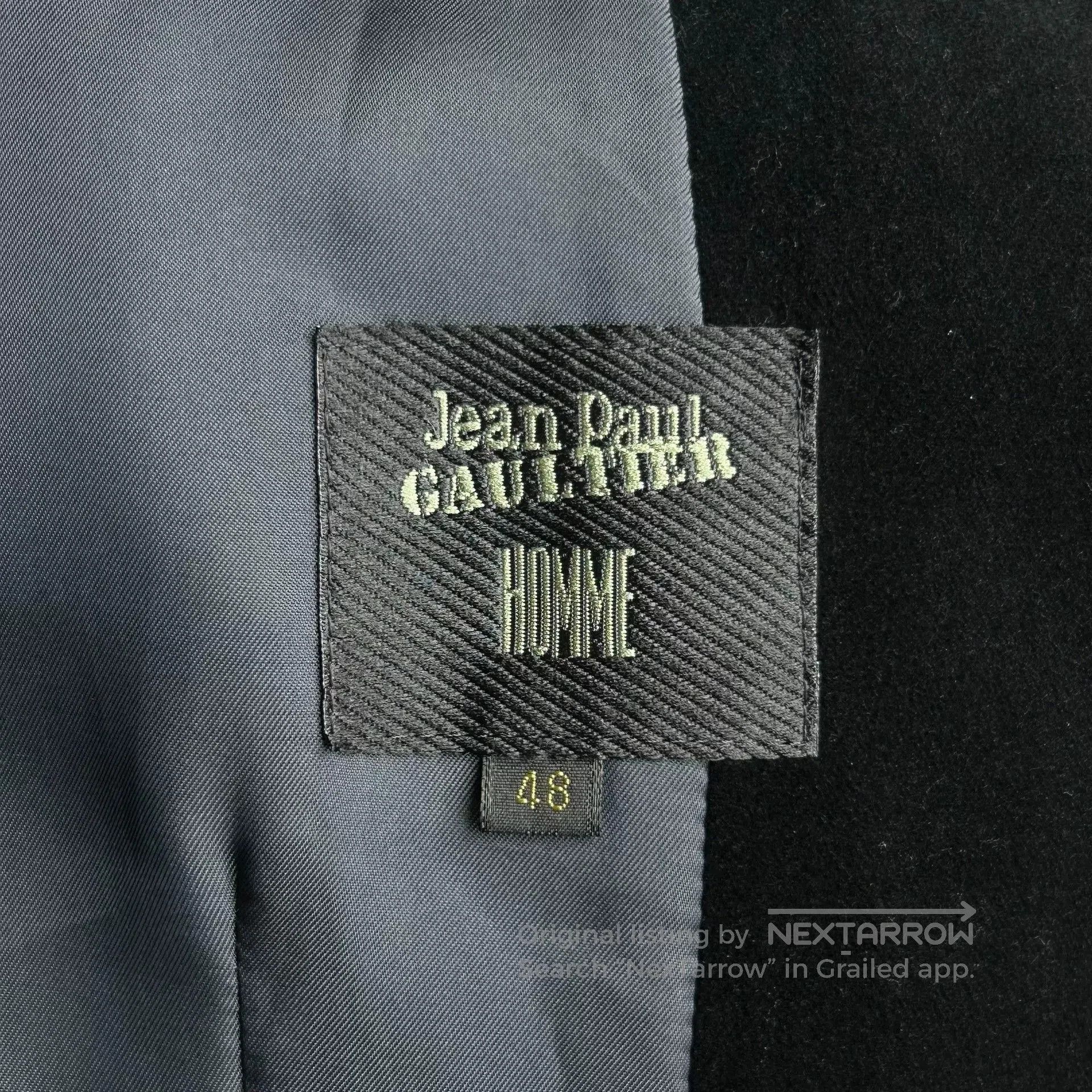 Jean Paul Gaultier Jean Paul Gaultier Velvet Long Coat. Size US L / EU 52-54 / 3 - 7 Thumbnail