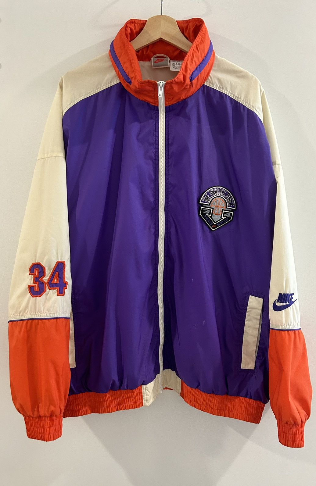 Nike Vintage 90s Nike Charles Barkley Phoenix Suns Jacket | Grailed