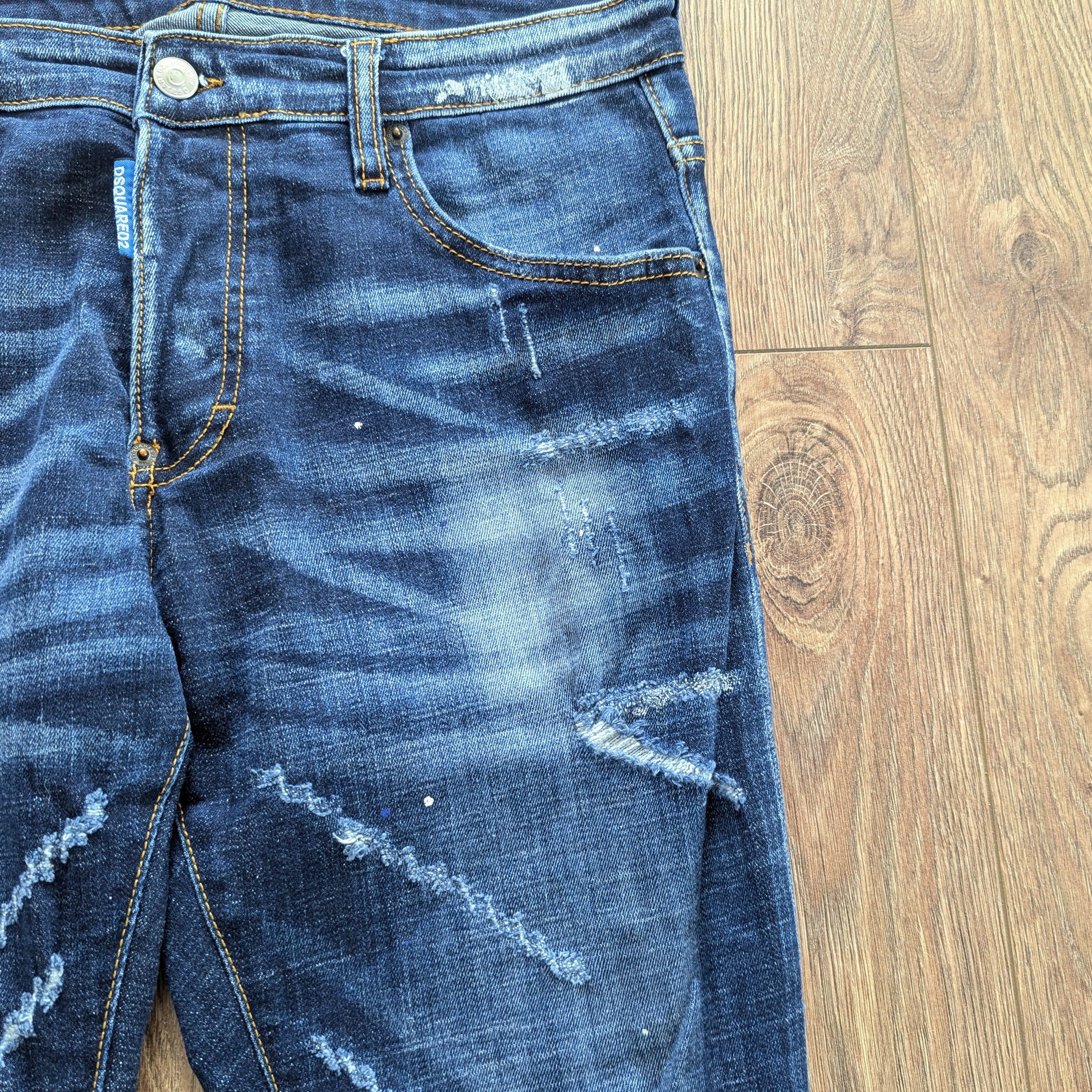 Dsquared2 Dsquared2 Tidy Biker Jean Made In Italy Luxury Brand Size US 28 / EU 44 - 8 Thumbnail