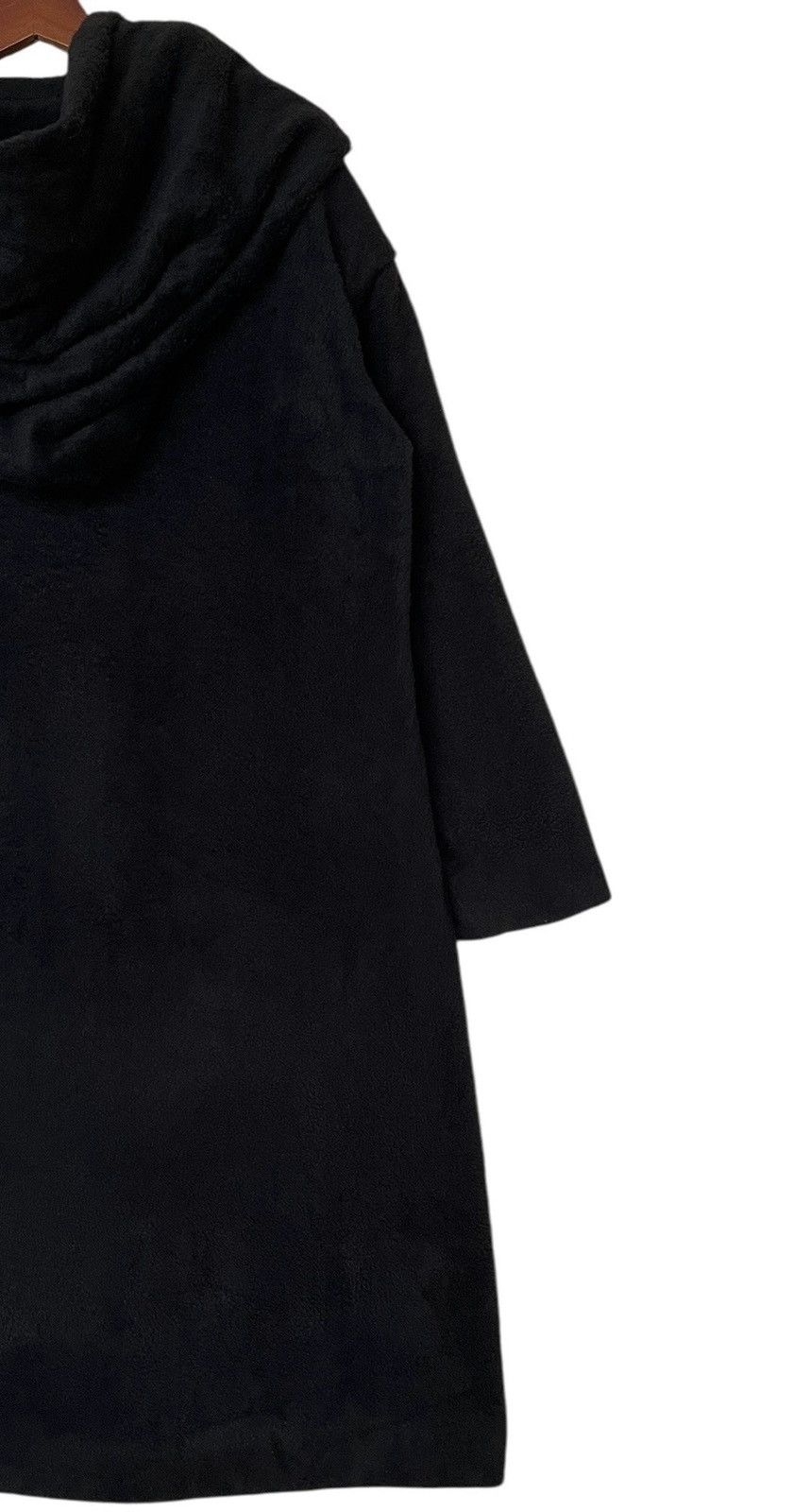 Issey Miyake Vintage Japanese Brand Issey Miyake Wool Hooded Coat 1990s Size US M / EU 48-50 / 2 - 6 Thumbnail