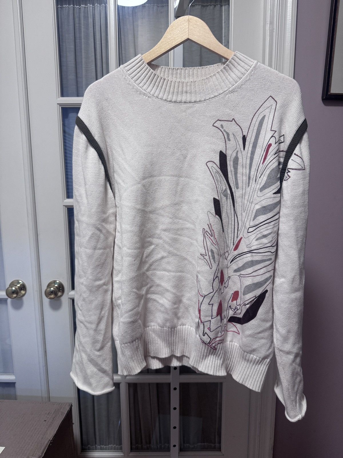 Kiko Kostadinov Kiko Kostadinov 22ss FUTUR PRINTED KNIT | Grailed