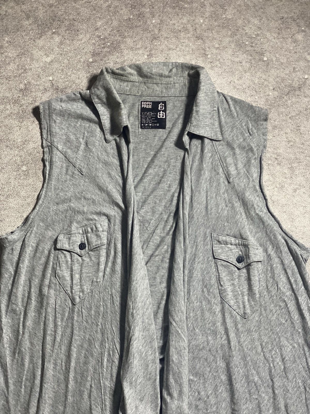 PPFM PPFM Double Pocket Cardigan Vest Size US L / EU 52-54 / 3 - 2 Thumbnail