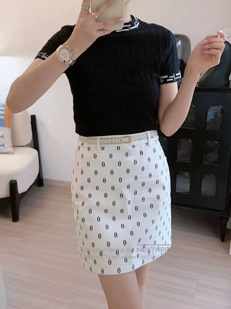 Hermes Hermes Embossed Logo Top Size XXS / US 00 / IT 34 - 5 Thumbnail