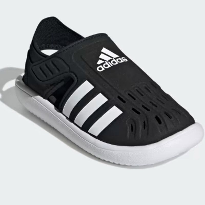 Adidas adidas Close Toe Water Sandals Black/White Unisex Kids Sz 