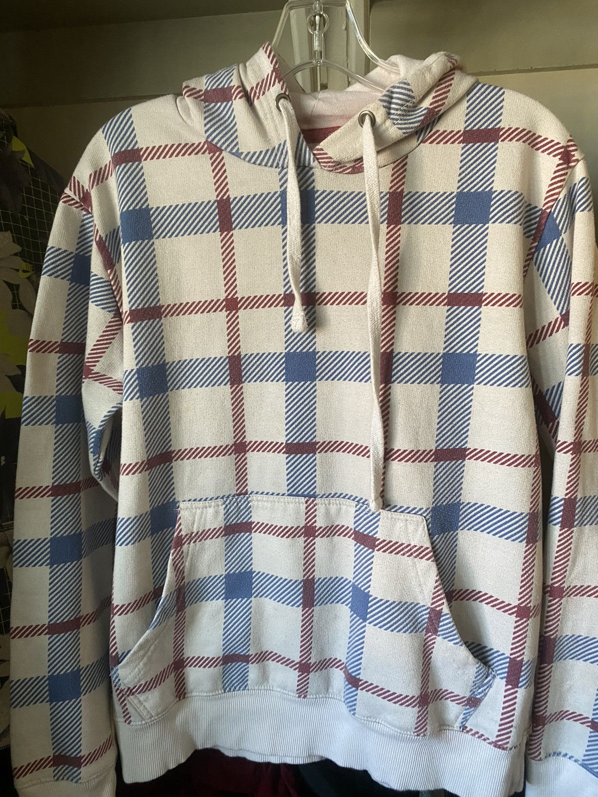Japanese Brand × Vintage Plaid hoodie Size US S / EU 44-46 / 1 - 1 Thumbnail