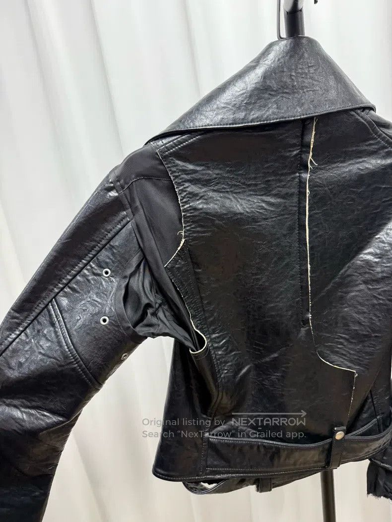 Junya Watanabe JUNYA WATANABE Patchwork Leather Deconstructed Asymmetrica Size S / US 4 / IT 40 - 5 Thumbnail