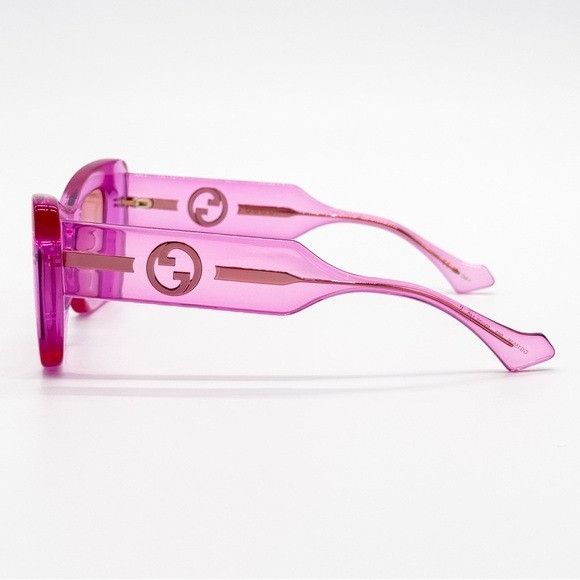 Gucci NEW GUCCI GG1552S 003 PINK BUTTERFLY WOMEN SUNGLASSES GUCCI Size ONE SIZE - 8 Thumbnail