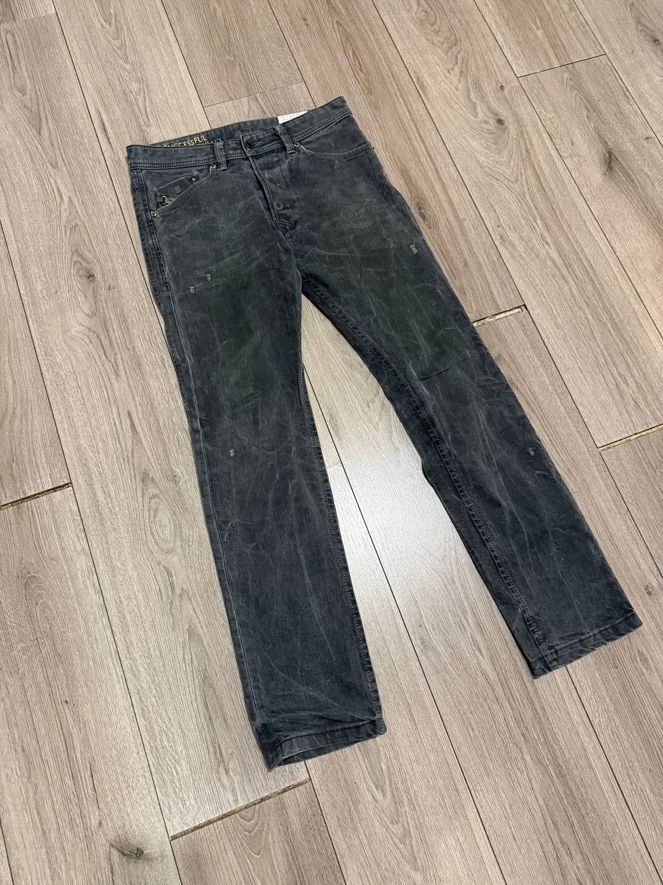 Diesel diesel jeans men darron W29 L32 Gray Regular Tapered Size US 29 - 2 Thumbnail