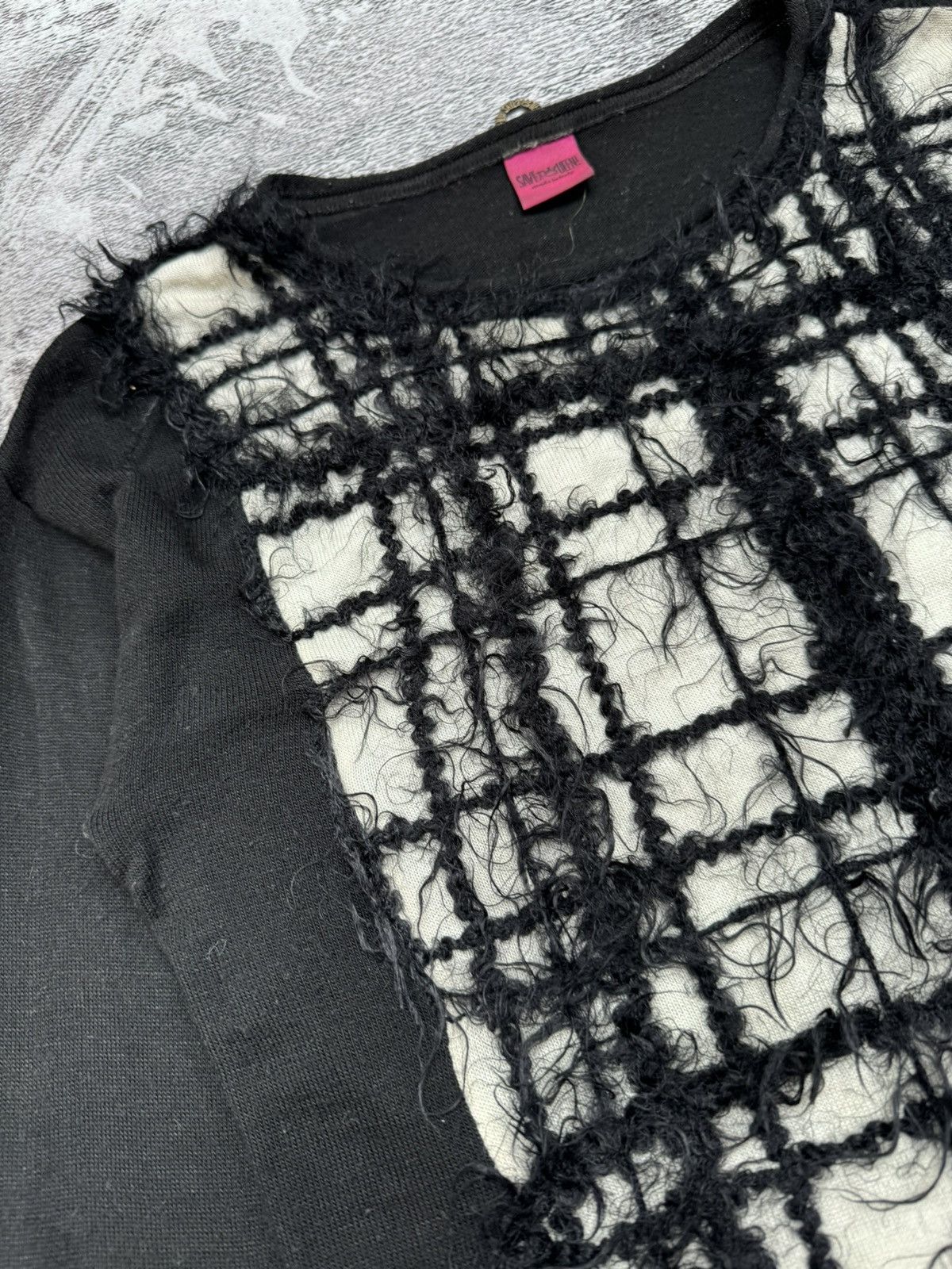 Designer Vintage Distressed Y2K Save The Queen ! Luxury Sweater Size S / US 4 / IT 40 - 13 Thumbnail