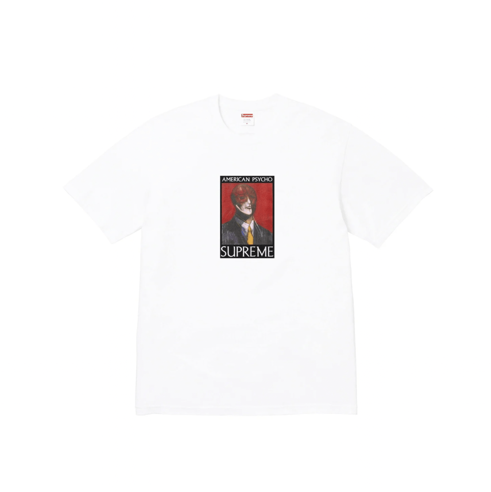 Supreme Supreme American Psycho Tee in White Size US XXL / EU 58 / 5 - 1 Thumbnail