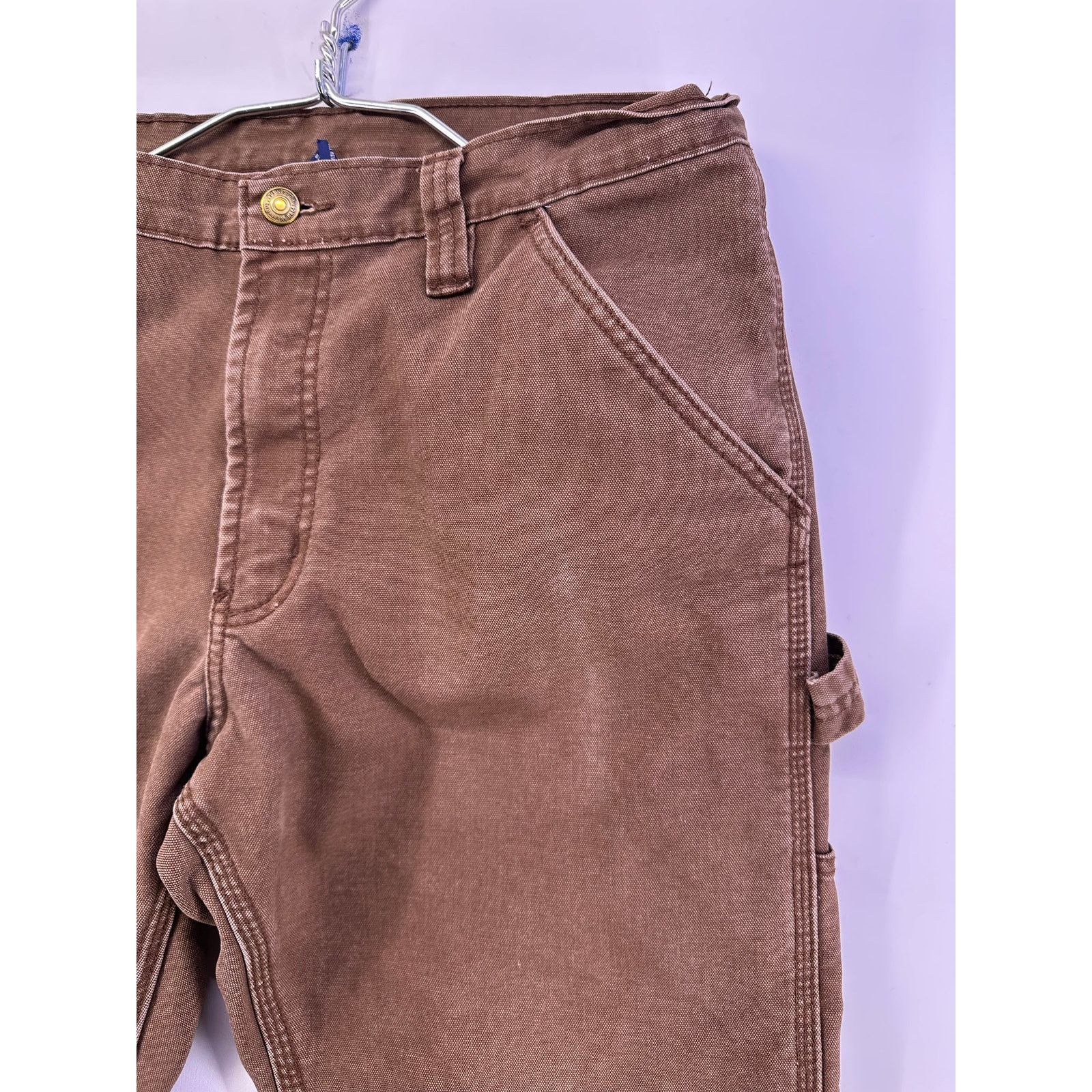 Wrangler Wrangler Rugged Wear Cargo Insulated Brown Jeans Size 33x34 Size US 33 - 6 Thumbnail