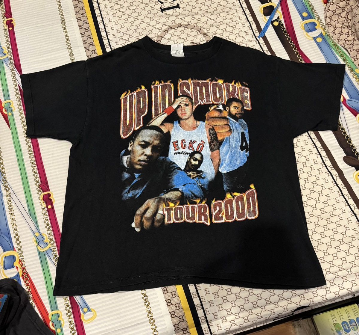 Rap Tees Vintage Up In Smoke Tour Rap Tee 2000 Black XL Size US XL / EU 56 / 4 - 1 Thumbnail