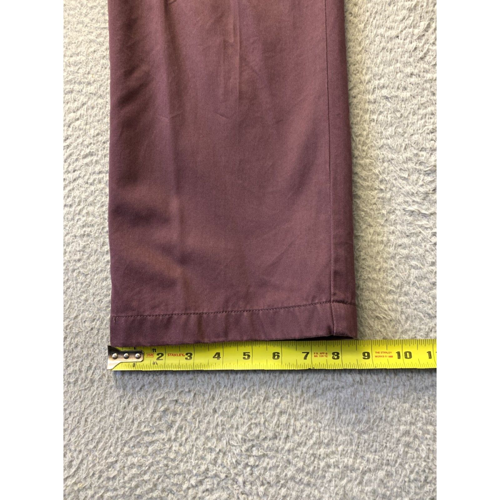 Southern Tide Southern Tide SkipJack Pants Men 34x32 Maroon Chino Straight /0397 Size US 34 / EU 50 - 5 Thumbnail