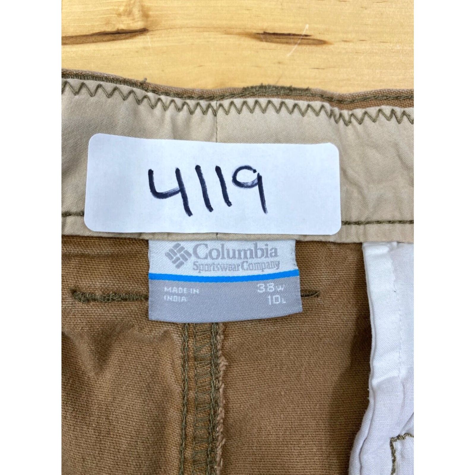 Vintage Columbia Mens Brown Shorts 38x10 Outdoor Casual Chino 38 Brown Mens Outdoors 4119 Size US 38 / EU 54 - 2 Thumbnail