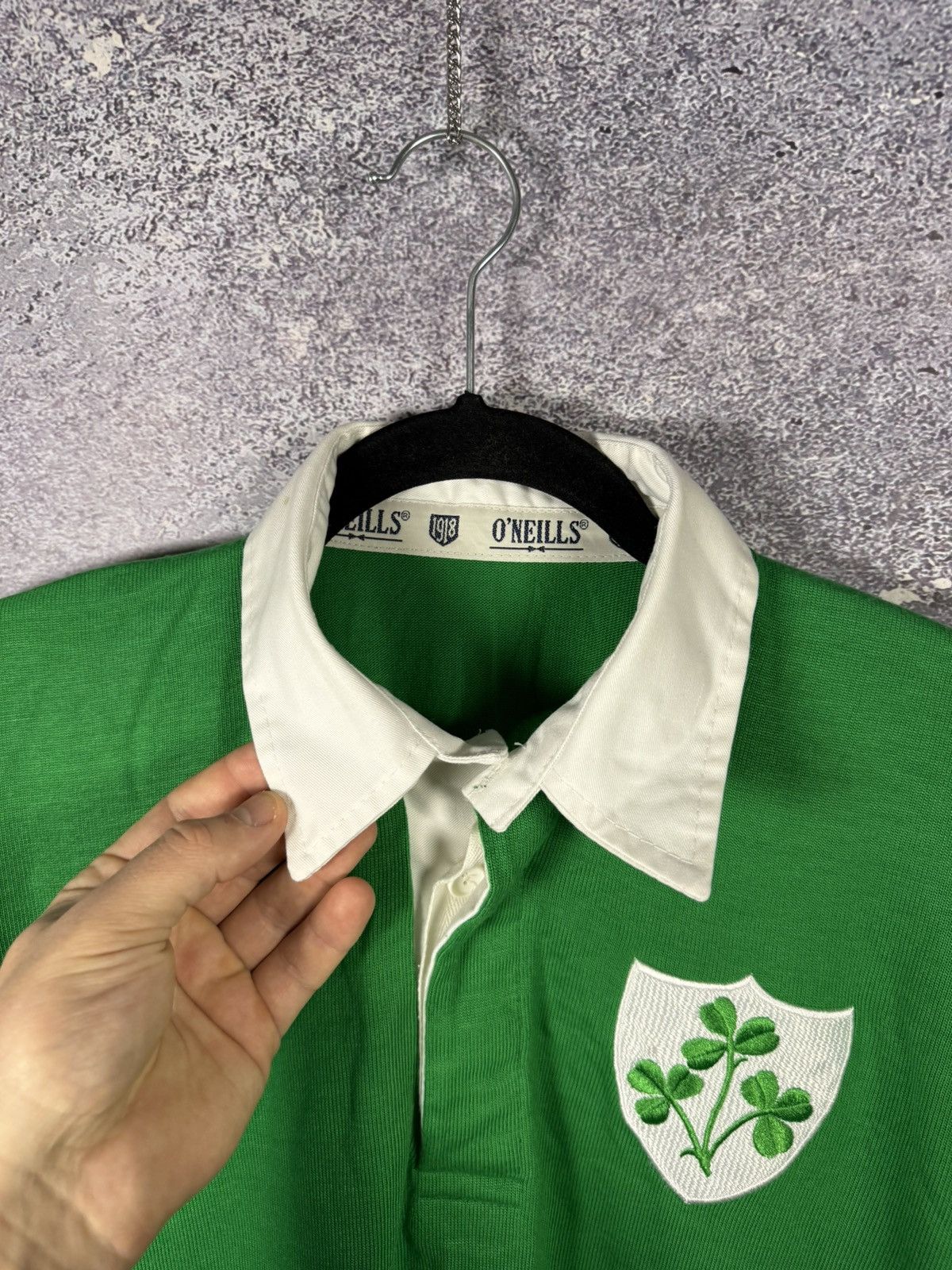 O'Neills × Vintage Ireland Rugby Jersey O'Neills Vintage 80's Retro Large Size US L / EU 52-54 / 3 - 5 Thumbnail