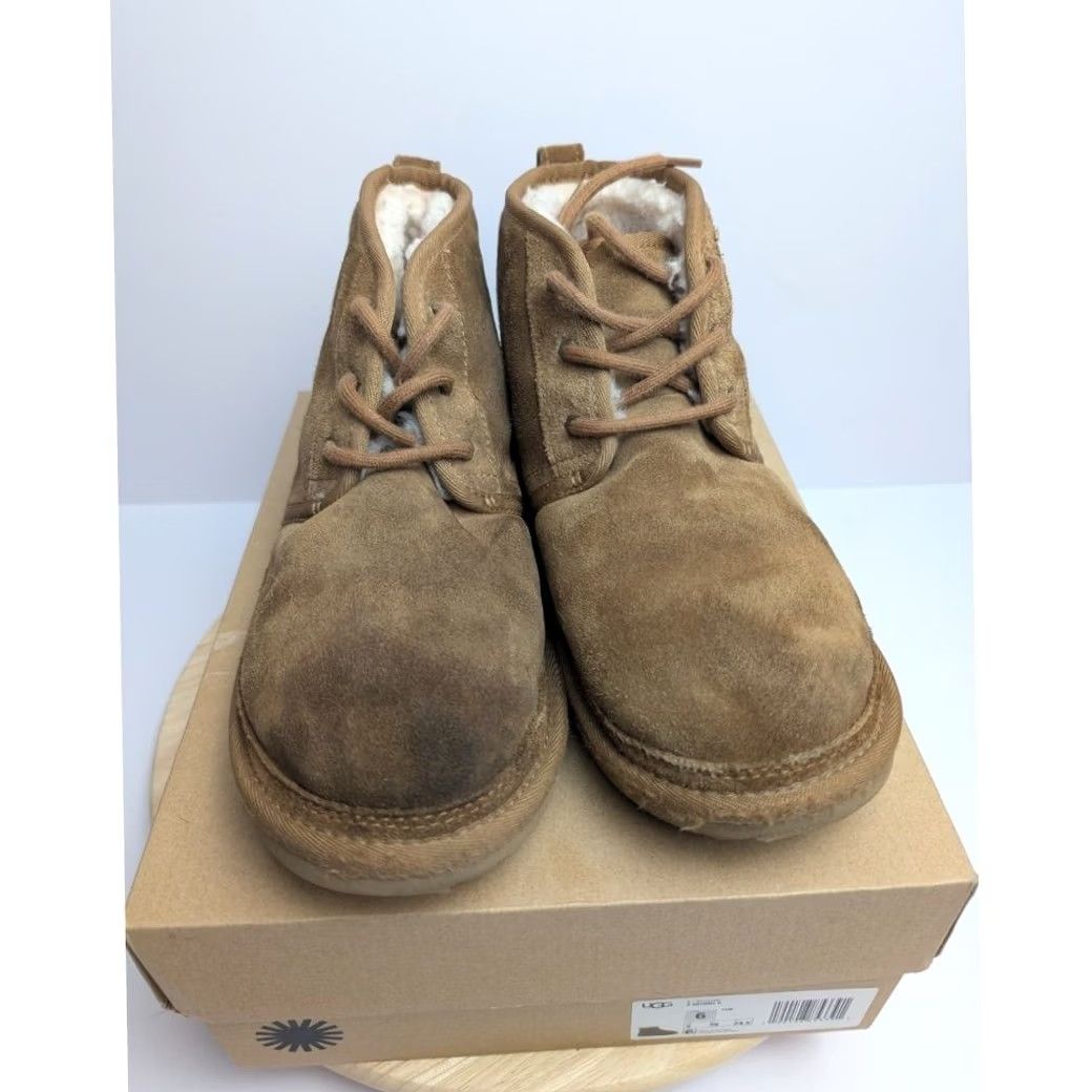 Ugg UGG Neumel II Chestnut Brown Suede Low Chukka Boots Mens Size 6 Size US S / EU 44-46 / 1 - 3 Thumbnail