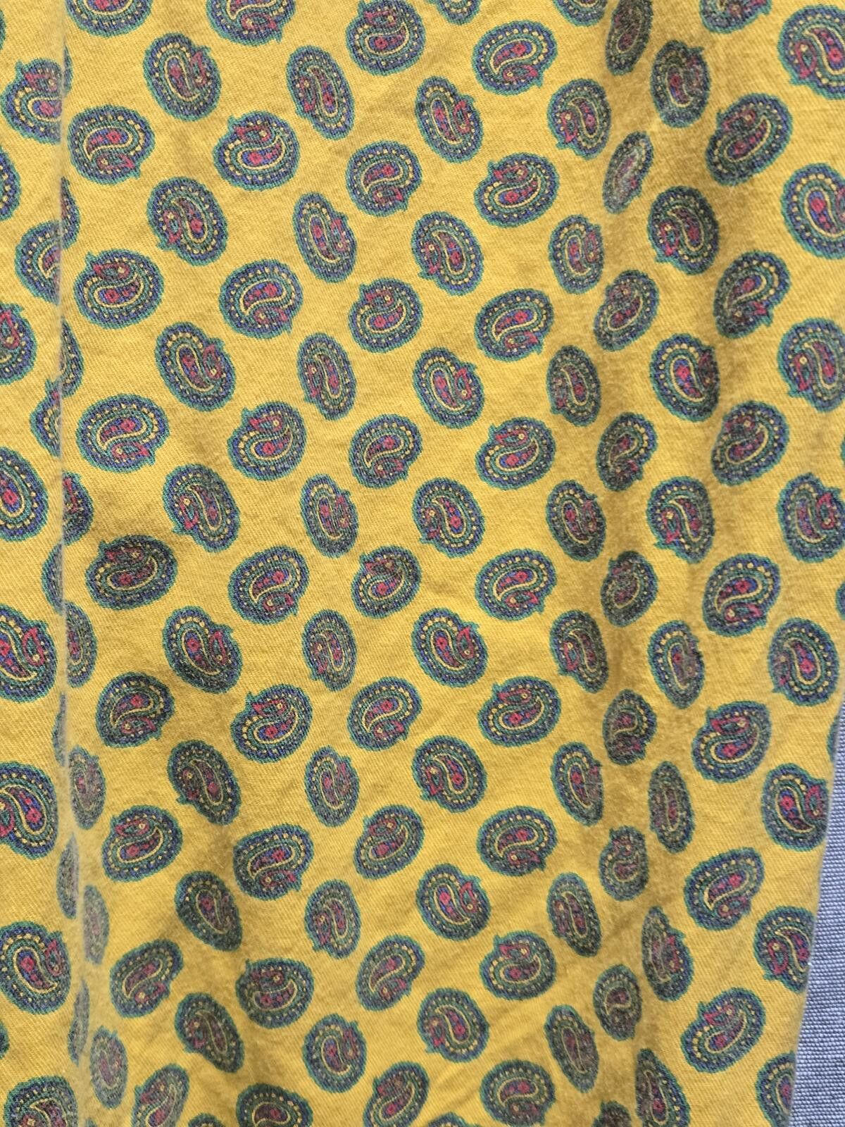 Gap Yellow 90s Gap Sz L Button-up Short-Sleeve Shirt Preppy Size US L / EU 52-54 / 3 - 4 Thumbnail