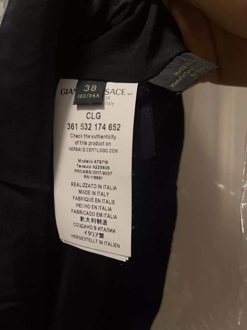 Versace Versace Sleeveless dress for human faces Size S / US 4 / IT 40 - 4 Thumbnail